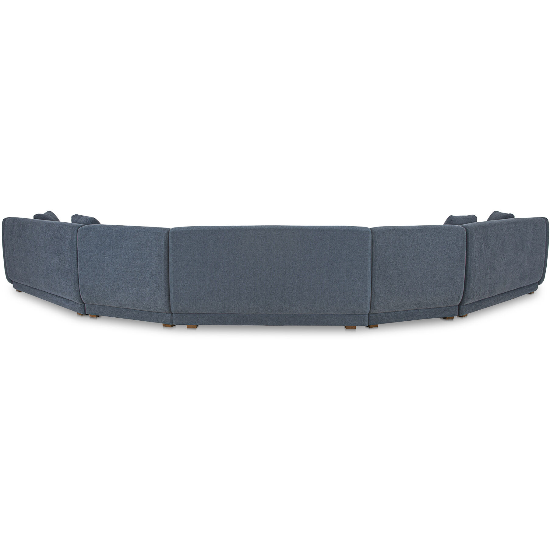 Fraser Blue Modular Sectional, 5 Piece